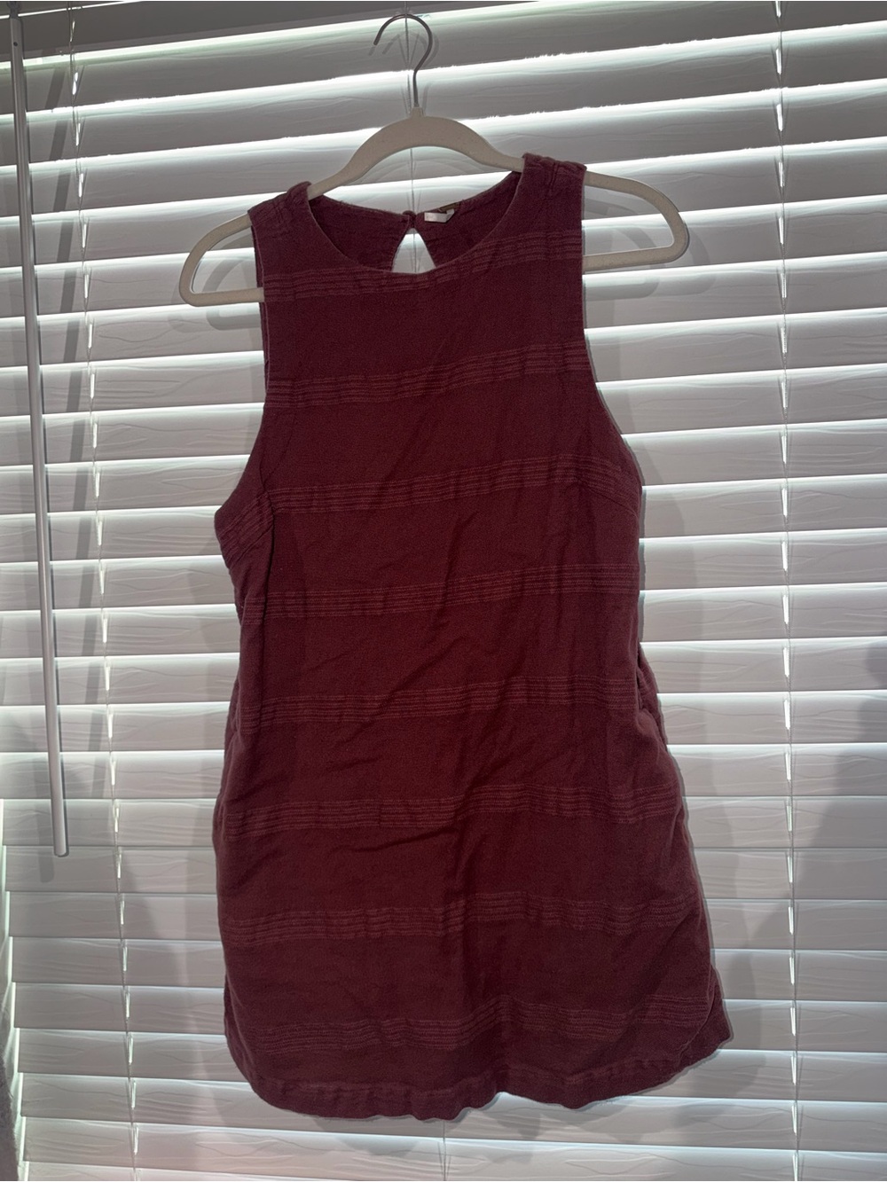 Free People Sleeveless romper in Burgundy